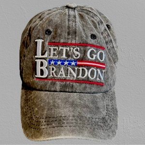NWT LET’S GO BRANDON Men’s Trucker Hat Adjustable